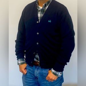 VINTAGE Lord Jeff JEFFLINKS cardigan with Cape Cod embroidery